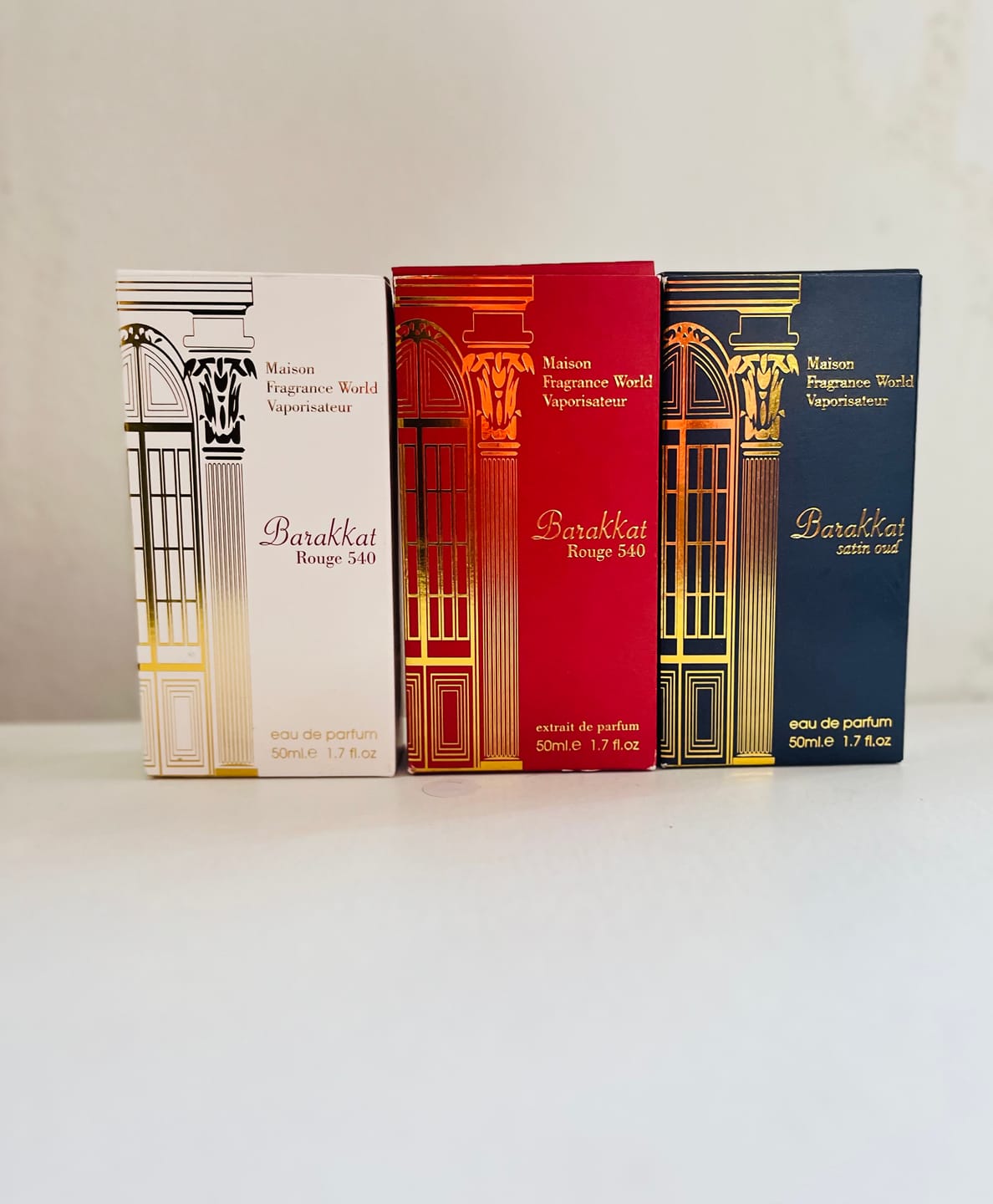 Customer photo review of Barakkat Rouge 540 Extrait edp 50ml