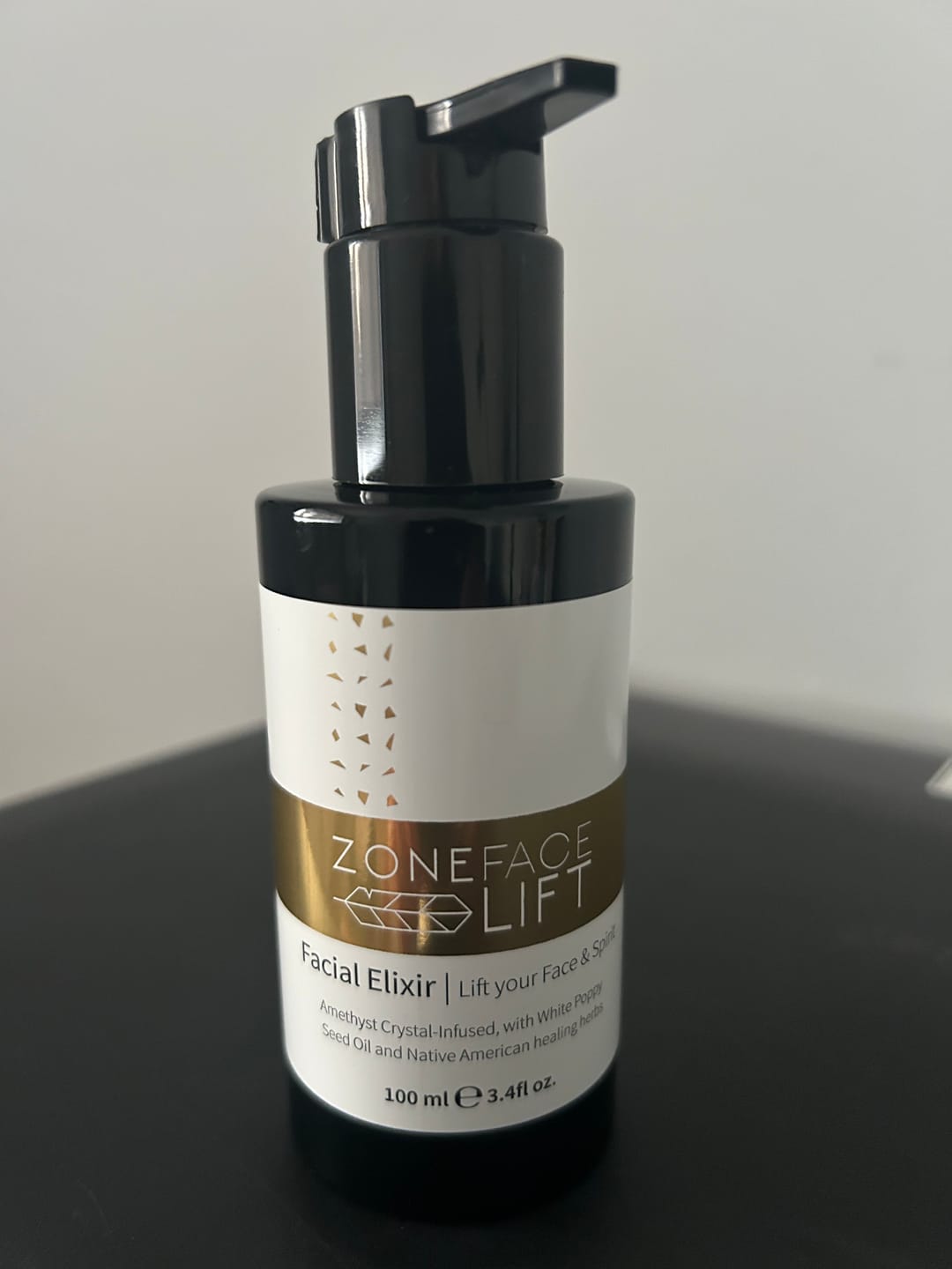 Customer photo review of Facial Elixir - Serum 100ml