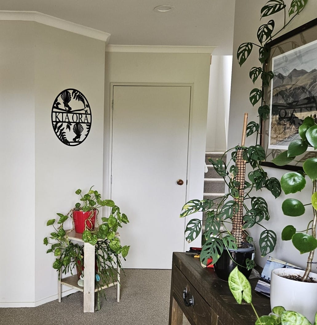 Customer photo review of Personalised Kiwiana Fantail Décor