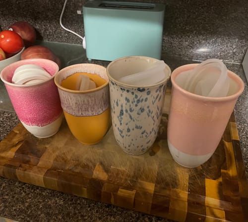 Customer photo review of Afterglow Cup 16oz (Includes Lid & Band)