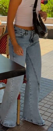 Customer photo review of Pants Corte Entrepierna Blue