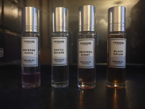 Customer photo review of Venom's Pheromone Scent Collection