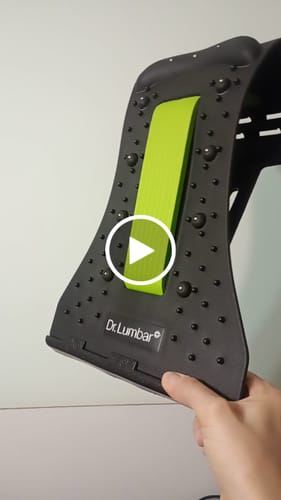 Customer video review of Dekompressziós Nyaknyújtó Pad