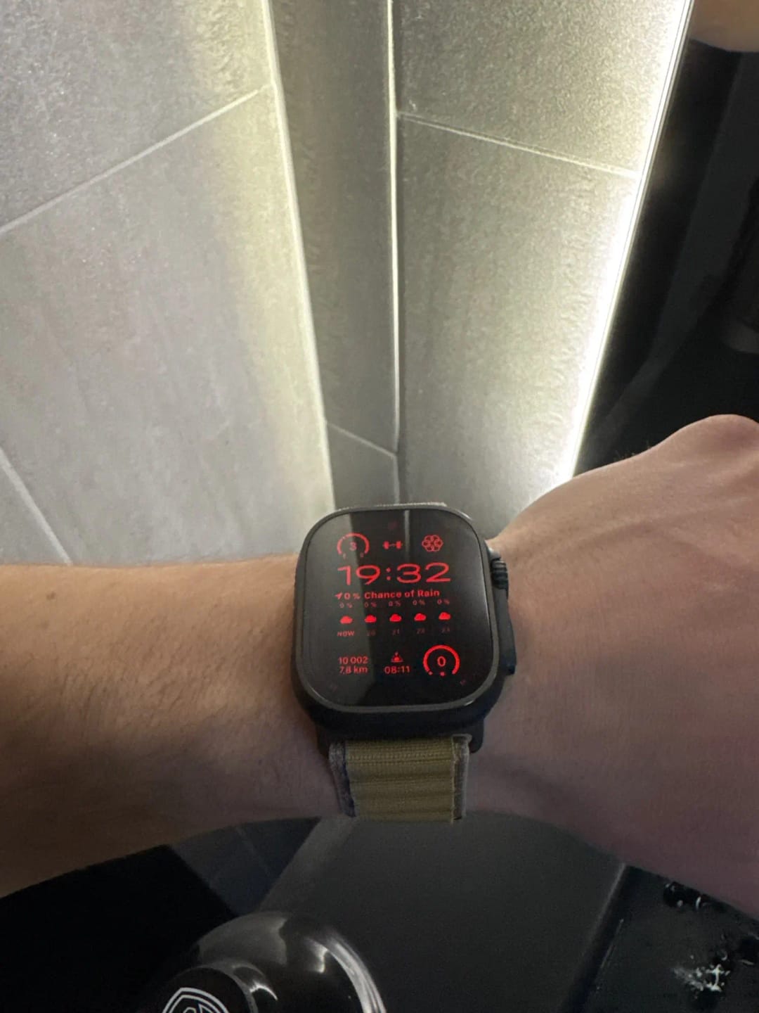 Customer photo review of Bracelet Alpine Apple Watch Ultra