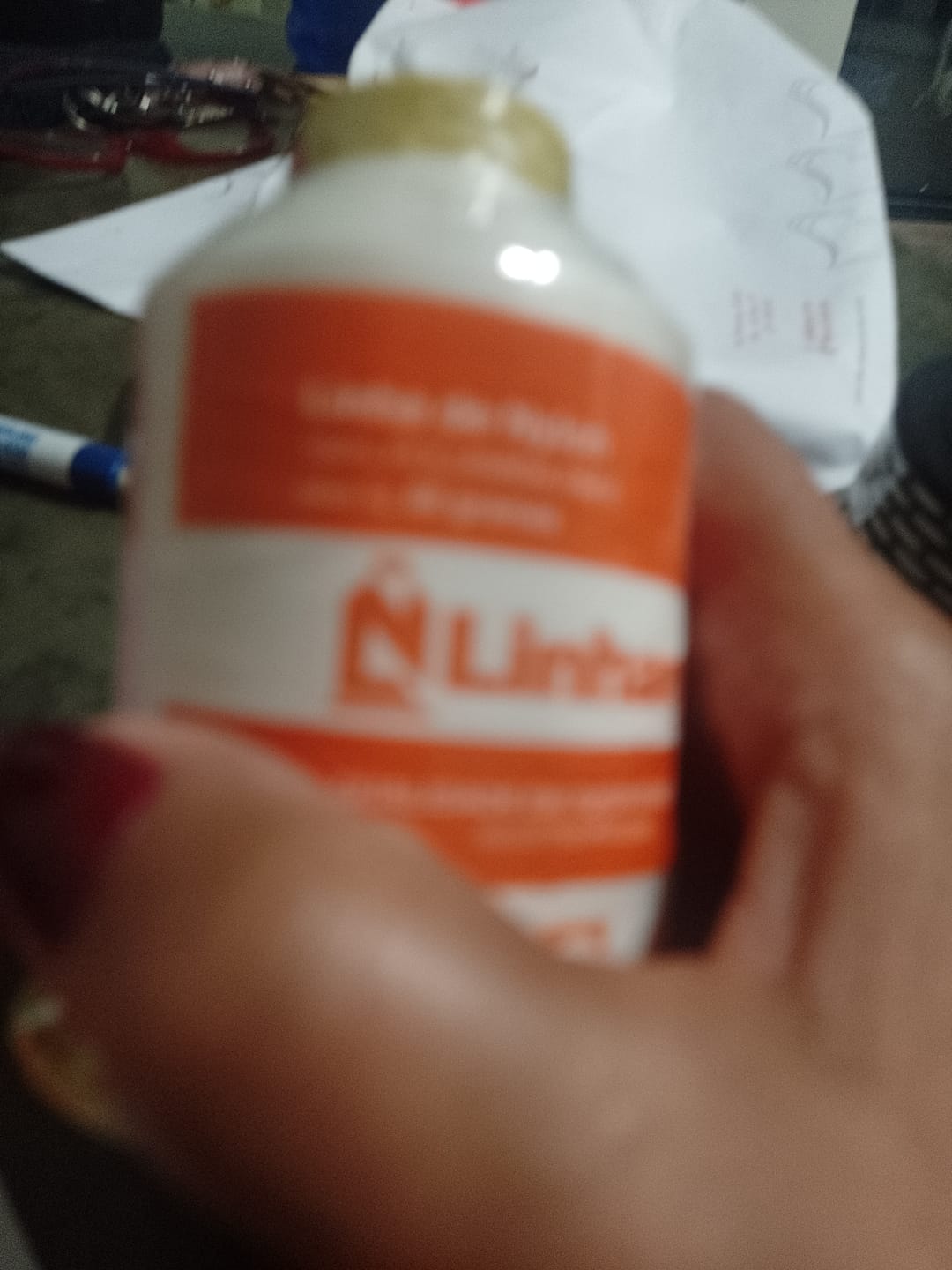 Customer photo review of LINHA 60/1500M COR NATURAL 1 TUBO