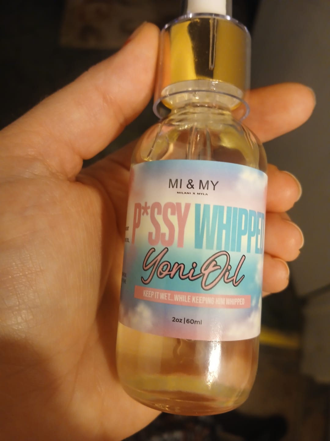 Customer photo review of *NEW* P*ssy Whipped Yoni Oil