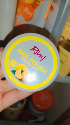Customer photo review of Rivaj Nail Polish Remover Wipes (Lemon Extract)