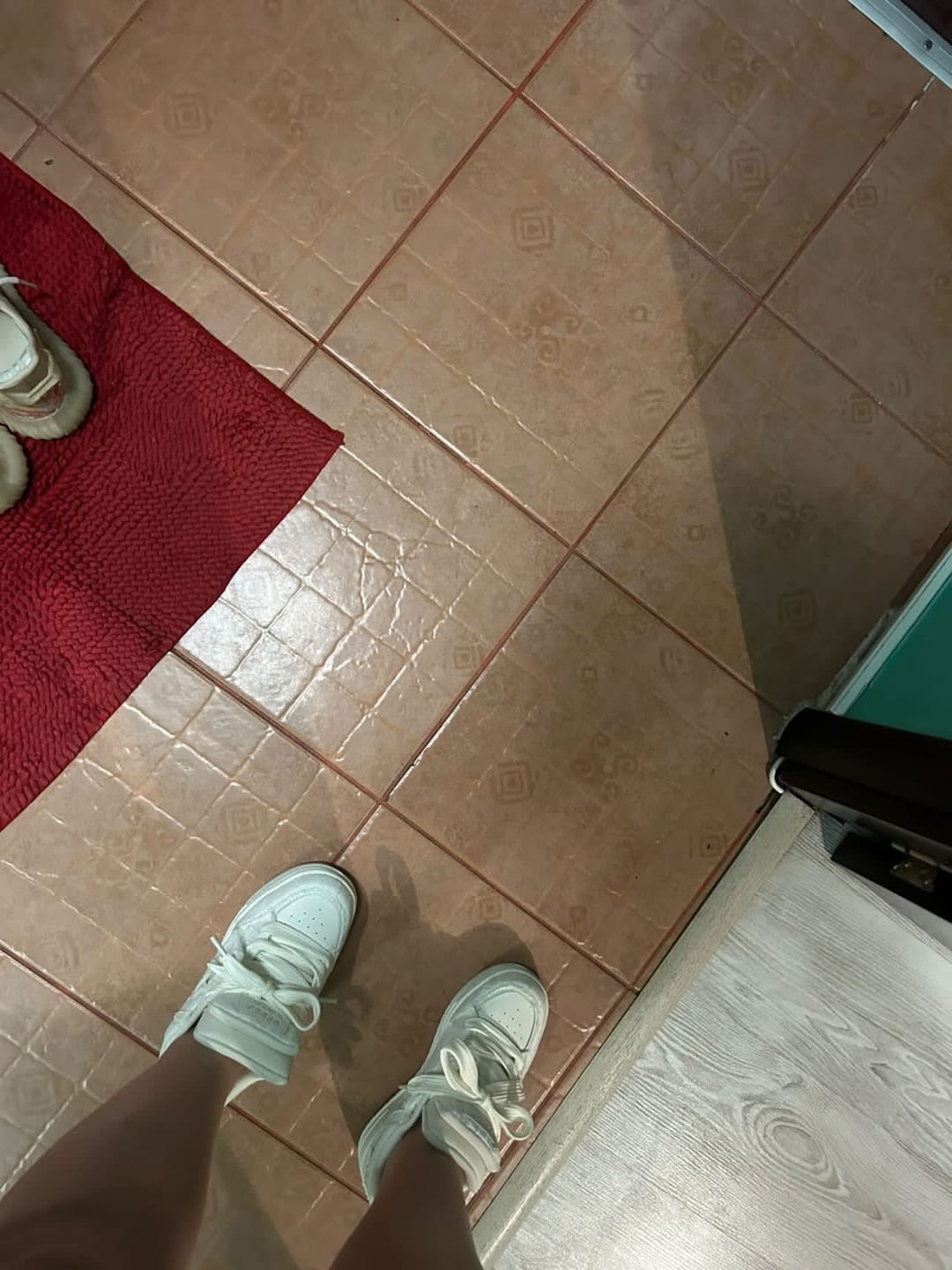 Customer photo review of Double Tongue Sneakers