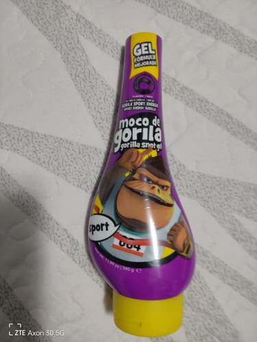 Customer photo review of Moco De Gorila Snot Gel 340g