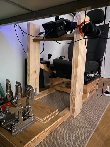 Customer photo review of Simsonn Racing Simulator ActivePedal Ultimate Black