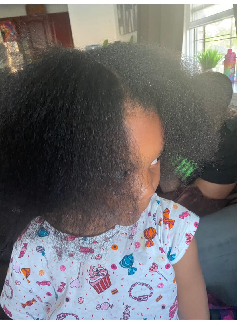 Customer photo review of Extreme Hair Growth Oil