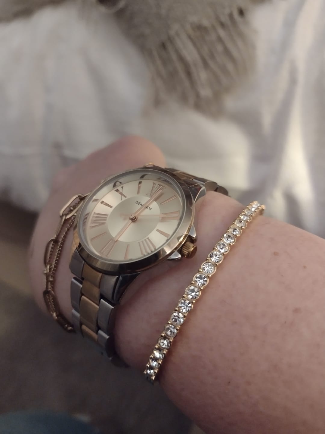 Customer photo review of Classic Tennis Bangle