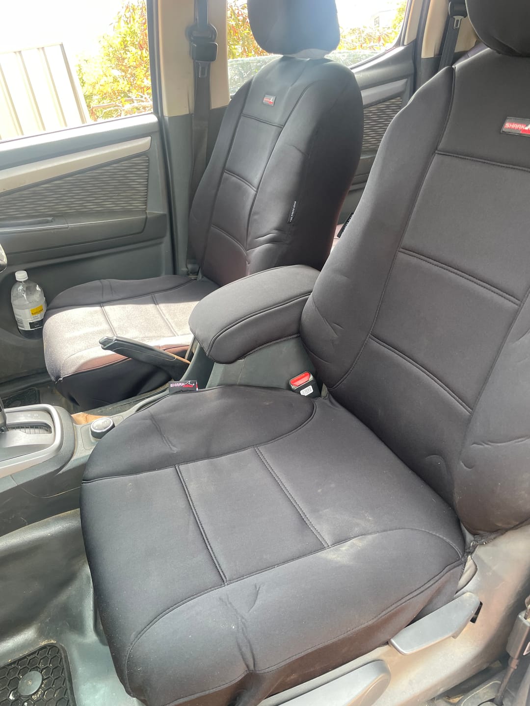 Customer photo review of Sharkskin Front Seat Covers for Holden Colorado RG Dual Cab (06/2012-On)