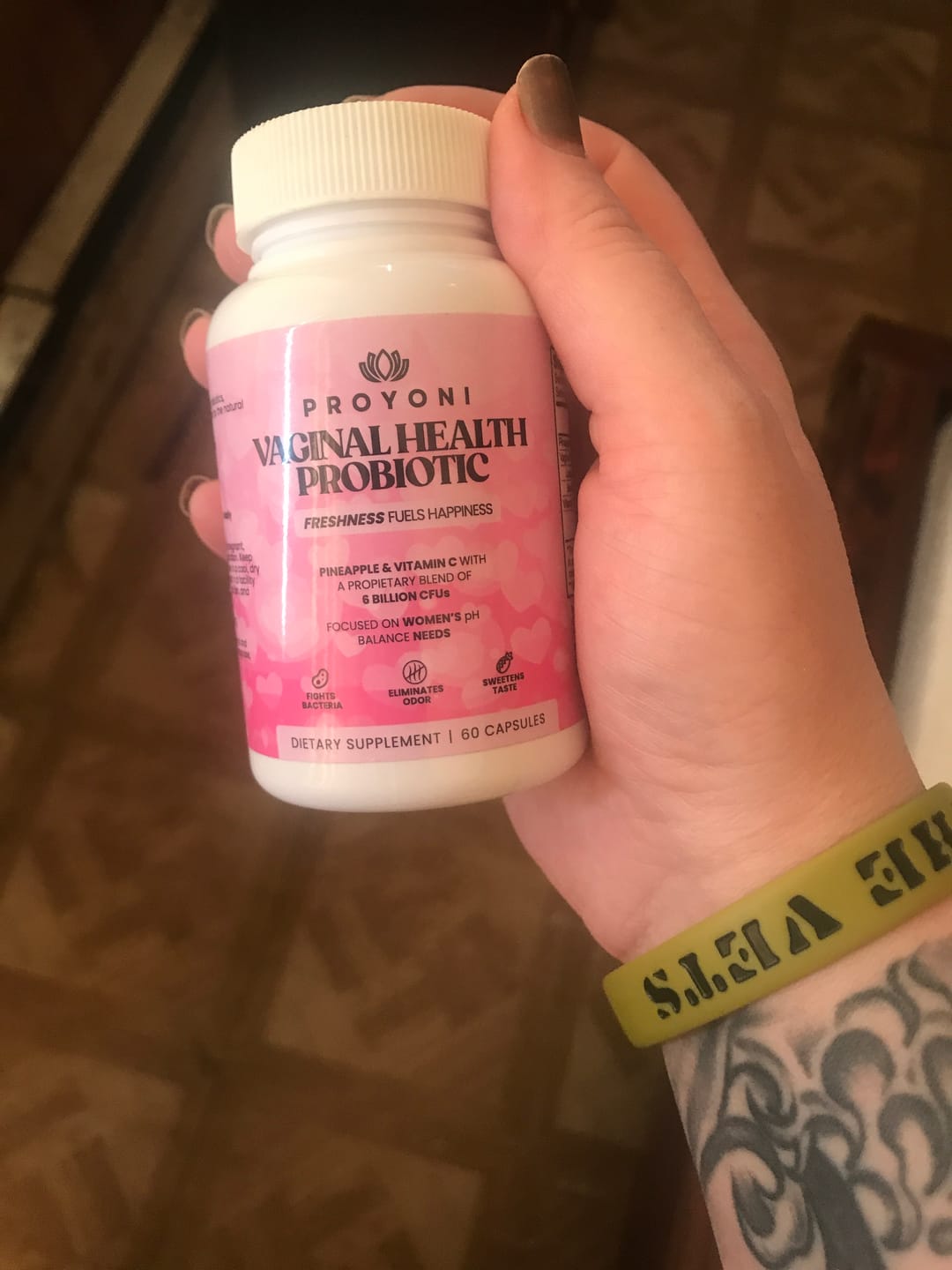 Customer photo review of ProYoni Vaginal Probiotic