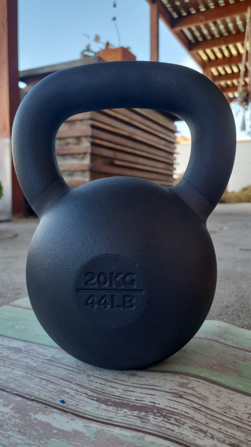 Customer photo review of Kettlebell Premium 4 a 36 kg IRONSIDE