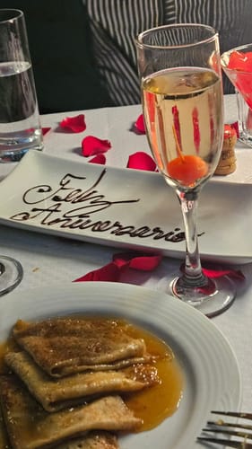 Customer photo review of Menú Aniversario