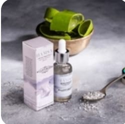 Customer photo review of Hamsa 24K Silver Face Serum (Collagen boosting , anti ageing and Skin brightening)