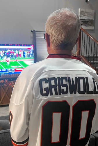 Customer photo review of Christmas Style 'Griswold' Hockey Jersey