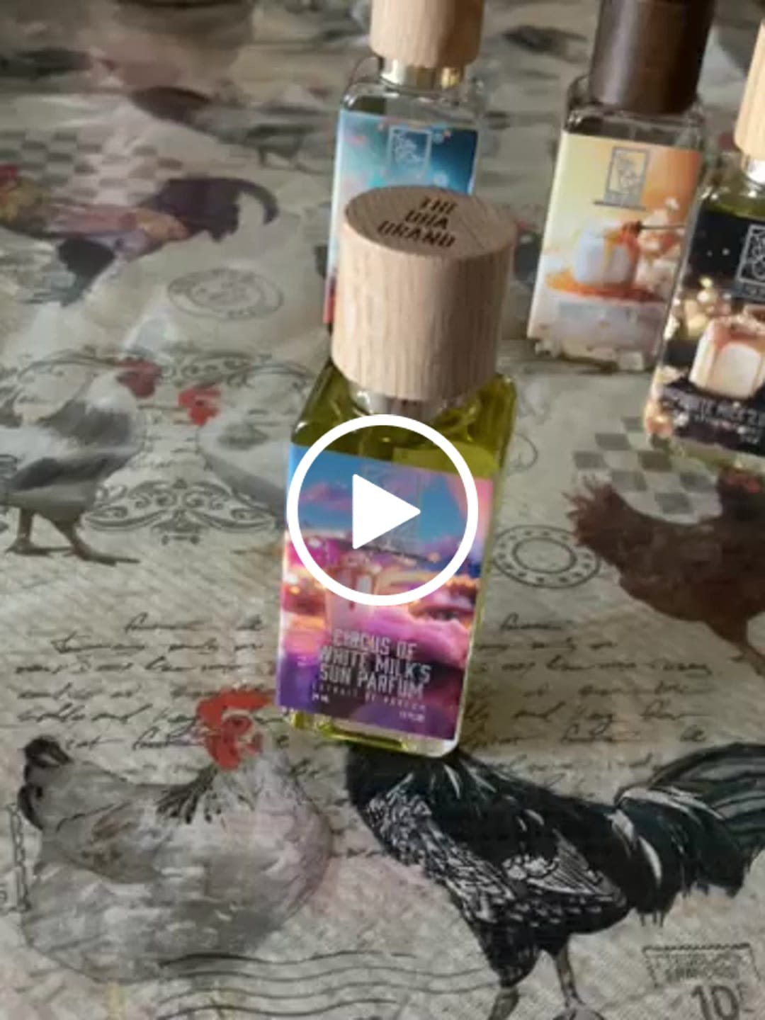 Customer video review of Circus Of White Milk's Sun Parfum