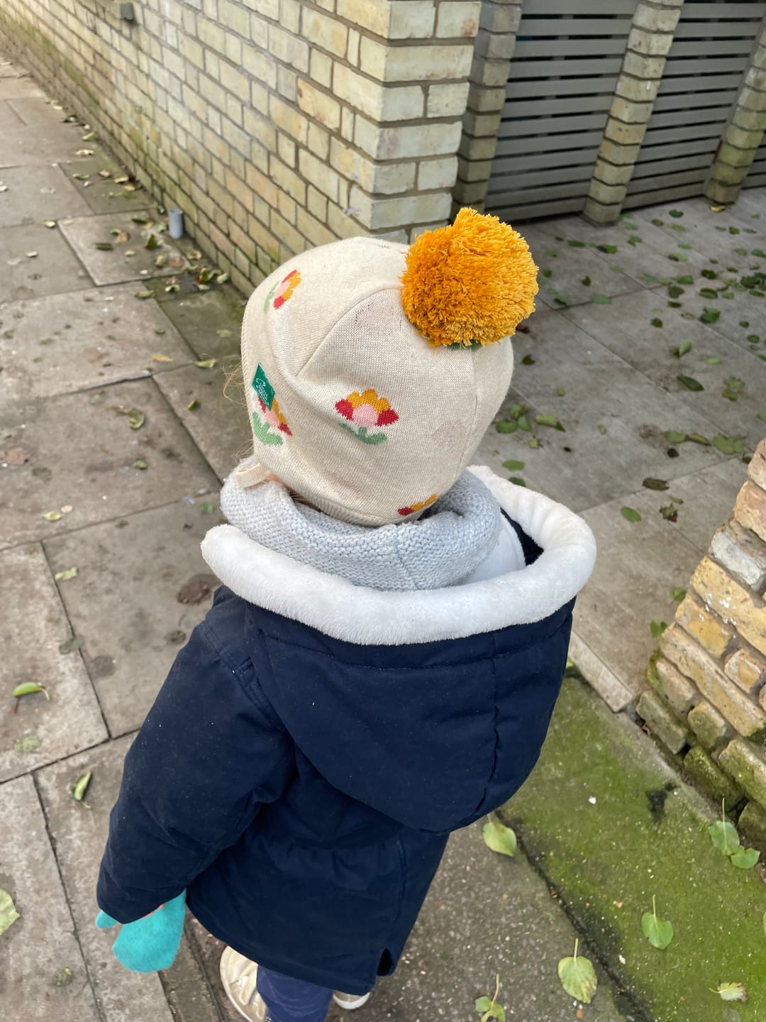 Customer photo review of Flower Knitted Hat