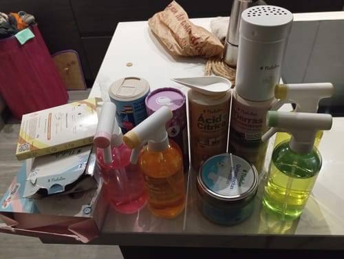 Customer photo review of Eco-Tiras de Detergente 40 lavados Natulim
