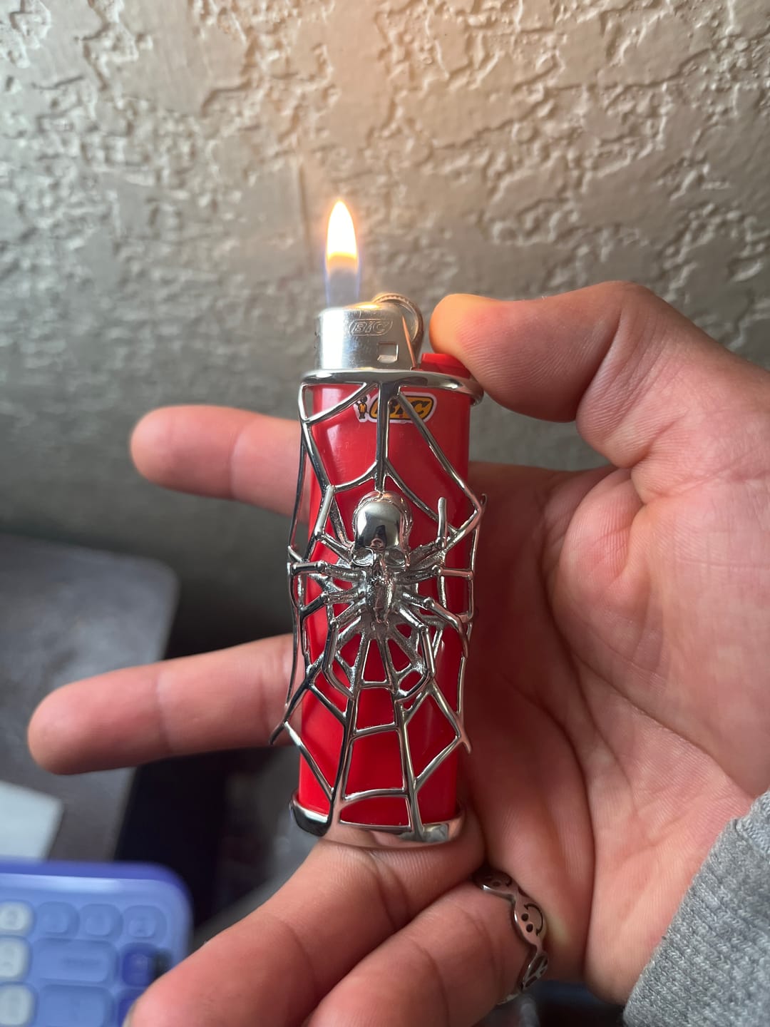 Customer photo review of SPIDER LIGHTER CASE