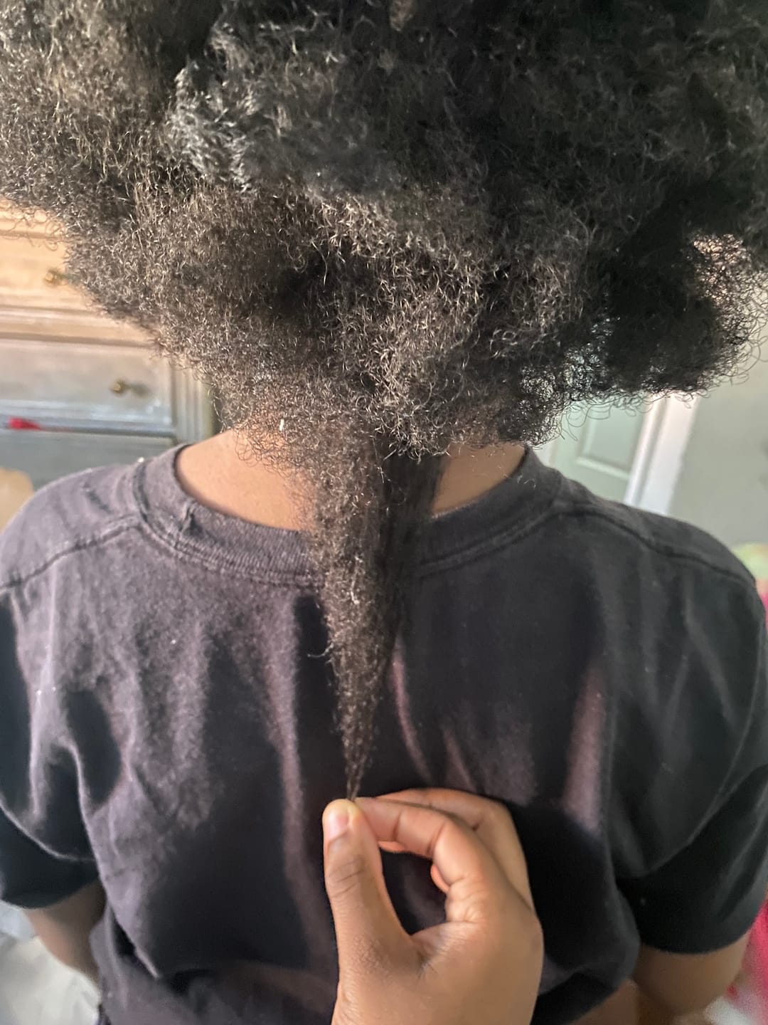 Customer photo review of Extreme Hair Growth Oil