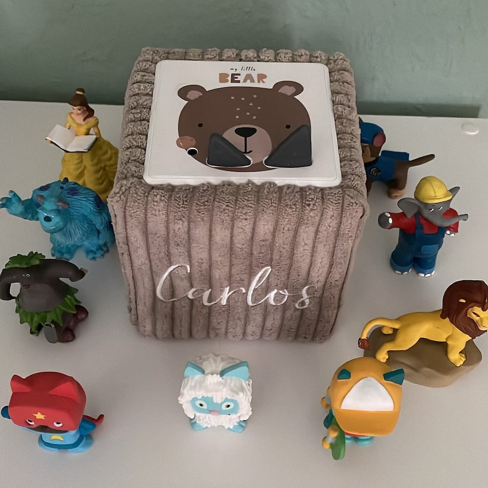 Customer photo review of Toniebox Schutzfolie | Ladestation Bundle: Bagger