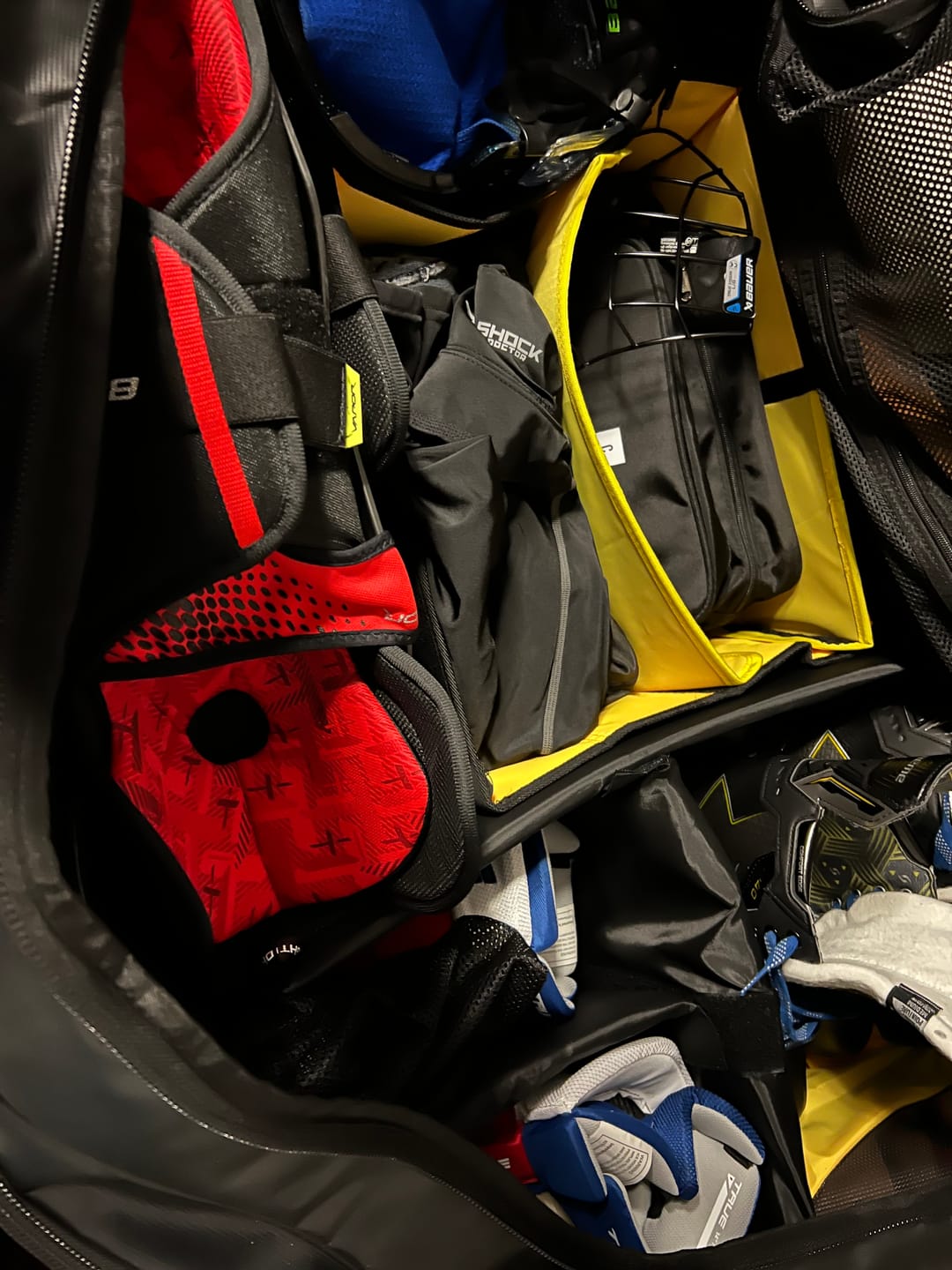 Customer photo review of Conway+Banks Hockey Bag Organizer