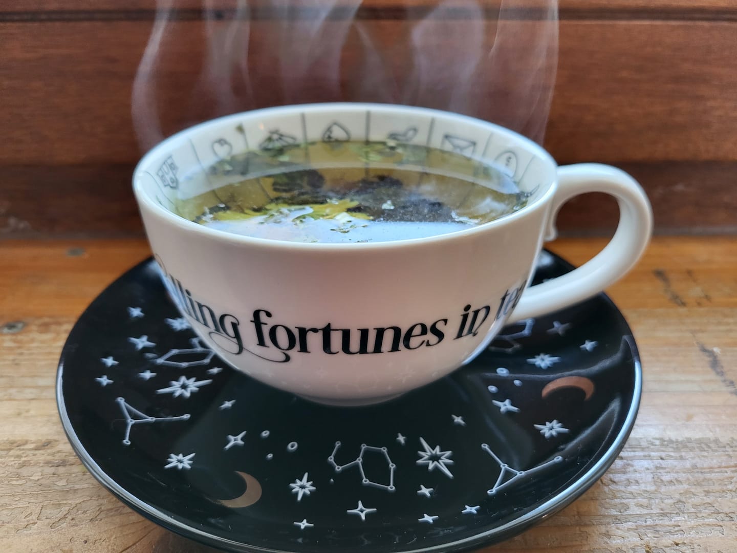 Customer photo review of Wahrsagerei-Teetasse