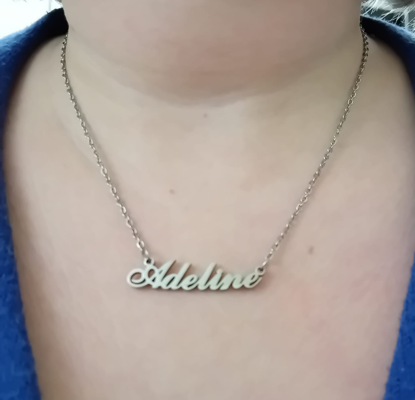 Customer photo review of Collier Prénom Style Classique