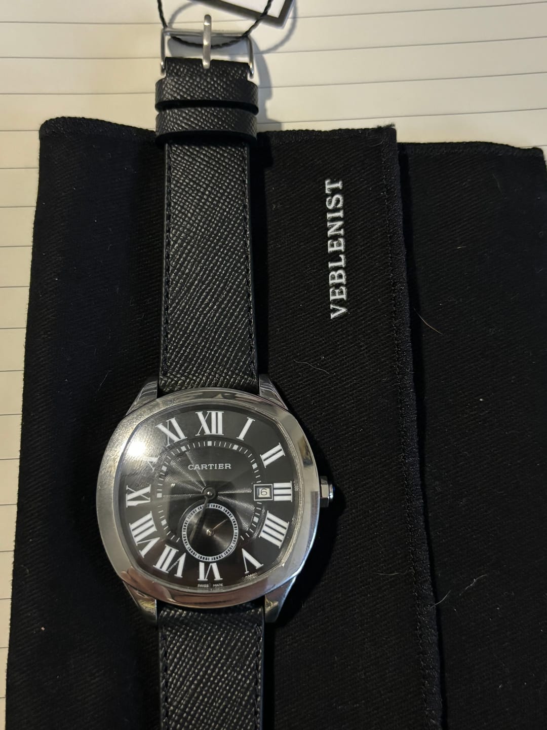 Customer photo review of Black Saffiano
