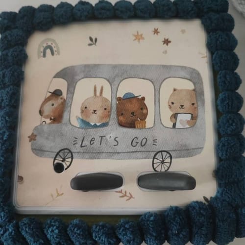 MeinBaby123 Toniebox Schutzfolie Meerjungfrau Herz Sticker