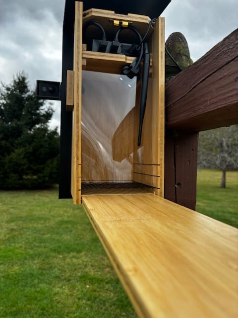 Customer photo review of Birdfy Nest - Smart Bird House with Dual Cameras