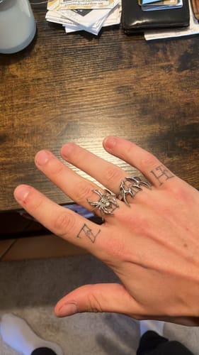 Customer photo review of Spider Ring
