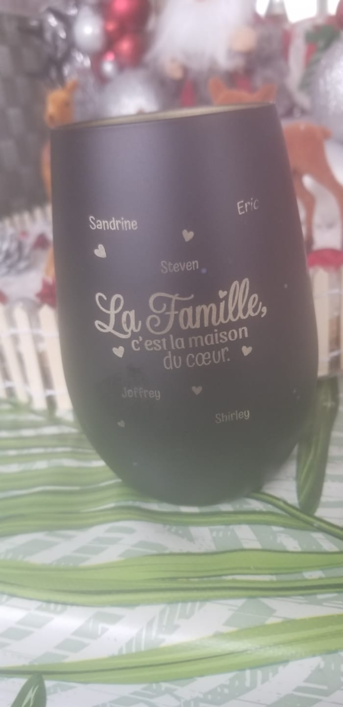 Customer photo review of La maison du cœur - Famille-Photophore