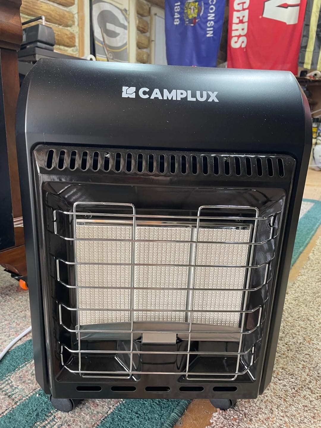 Customer photo review of Camplux Portable Propane Heater 6000 to 18000 BTU