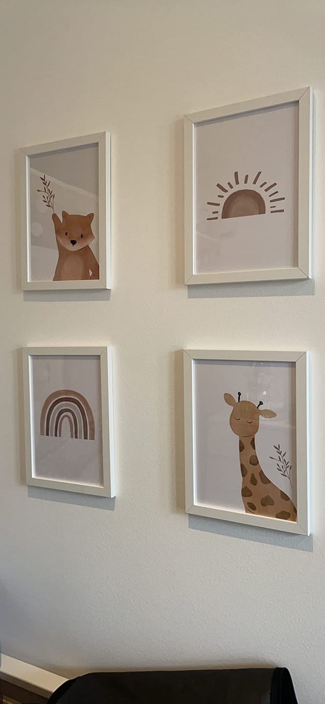 Customer photo review of Kinderzimmerposter | 3er Set A2 | Fuchs & Luftballon rosa