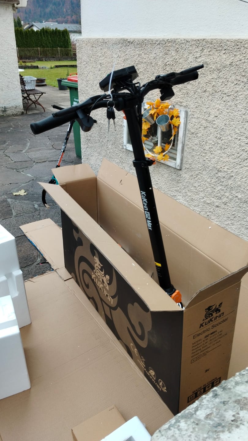 Customer photo review of KuKirin G2 Max Electric Scooter