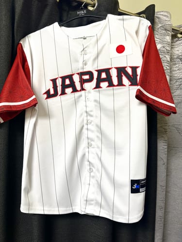 Customer photo review of Japan Custom Baseball Jersey