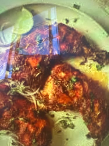 Customer photo review of Marinated Chicken Tandoori