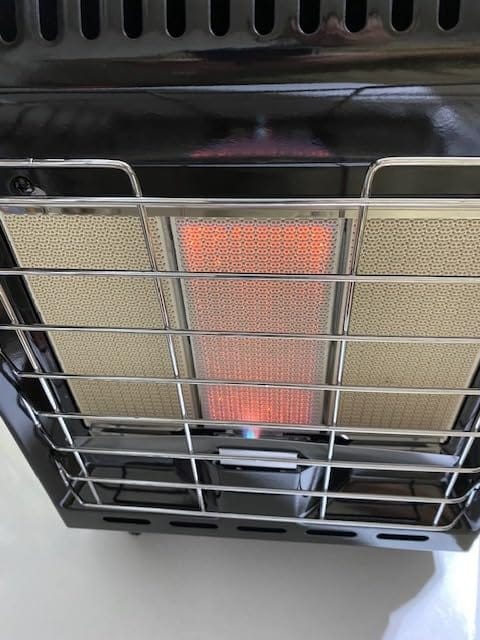 Customer photo review of Camplux Portable Propane Heater 6000 to 18000 BTU