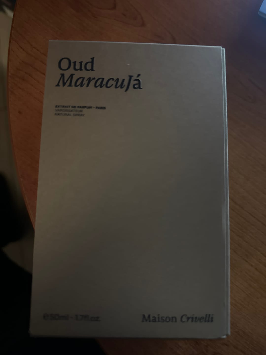 Customer photo review of MAISON CRIVELLI - OUD MARACUJÁ