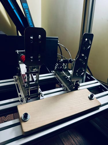 Customer photo review of Simsonn Racing Simulator ActivePedal Ultimate Black