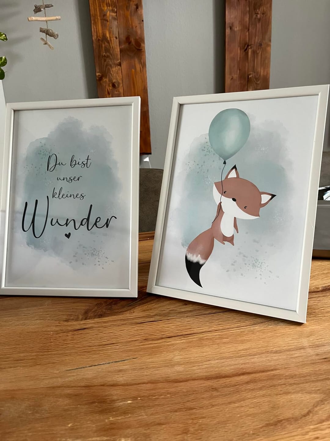 Customer photo review of Kinderzimmerposter | 6er Set A4 & A5 | Feuerwehr