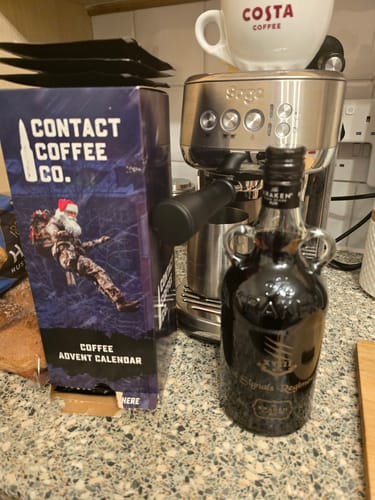Customer photo review of Ground Coffee Advent Calendar