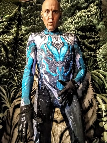 Customer photo review of Blue Templar Costume