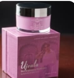 Customer photo review of Ujvala Skin Brightening Moisturizer