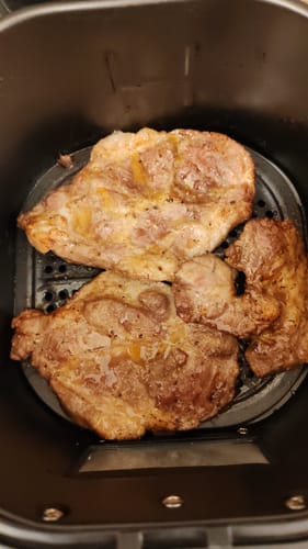 Customer photo review of Air Fryer Novio Grill & Fry