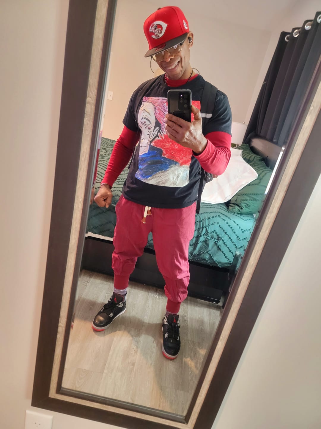 Customer photo review of Gelyu Harem Pants